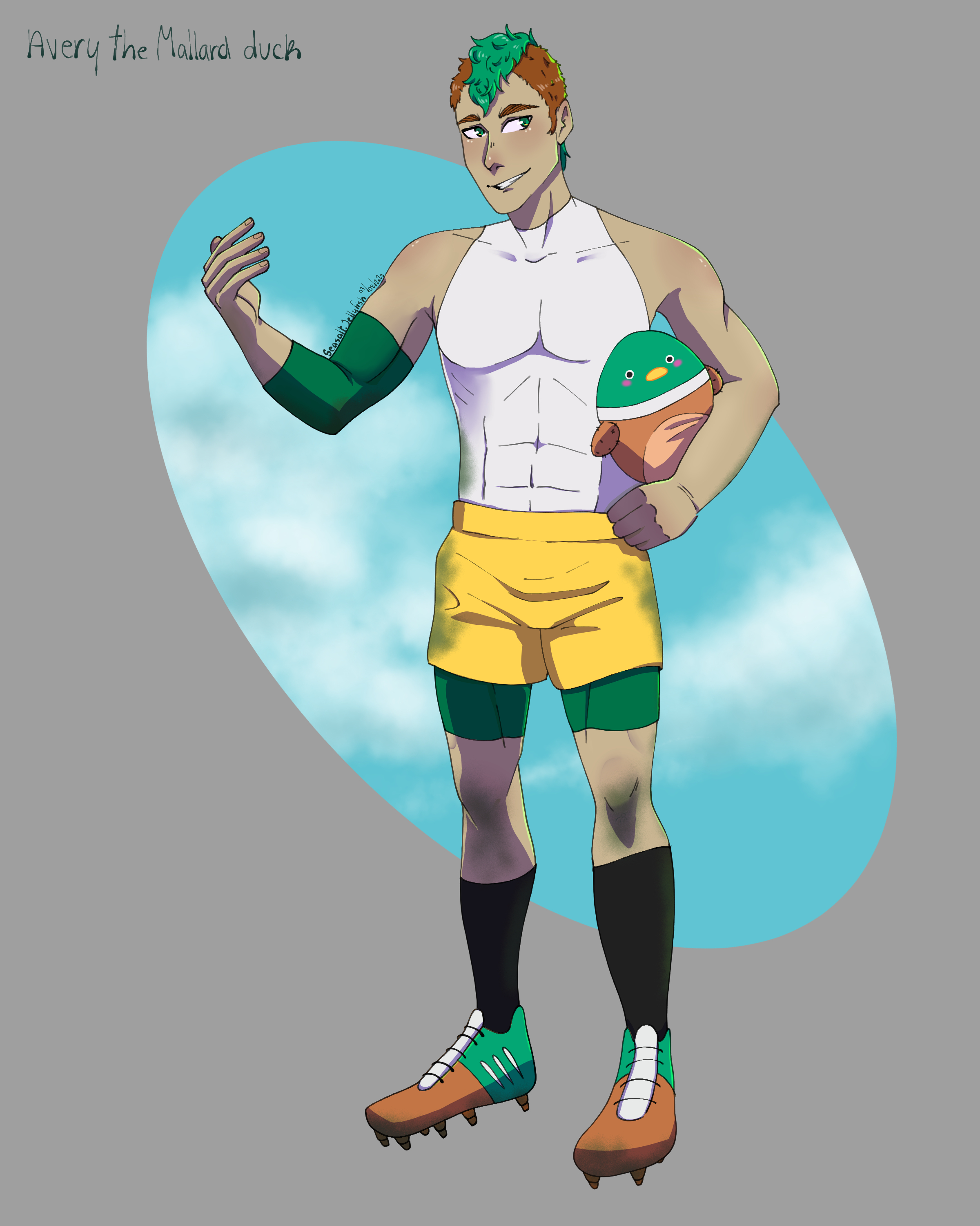 Avery the Mallard Duck